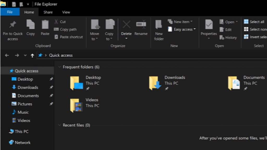 Dark Theme to be added to Windows 10’s File Explorer