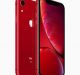 A red smartphone displaying a colorful screen is pictured. The slim design with rounded edges and a single rear camera suggests it’s the new iPhone XR. Given its design and the Apple logo on the back, this device could soon be available for pre-order.