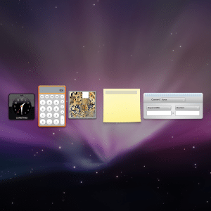 Old Mac dashboard