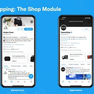 Twitter Shop Module