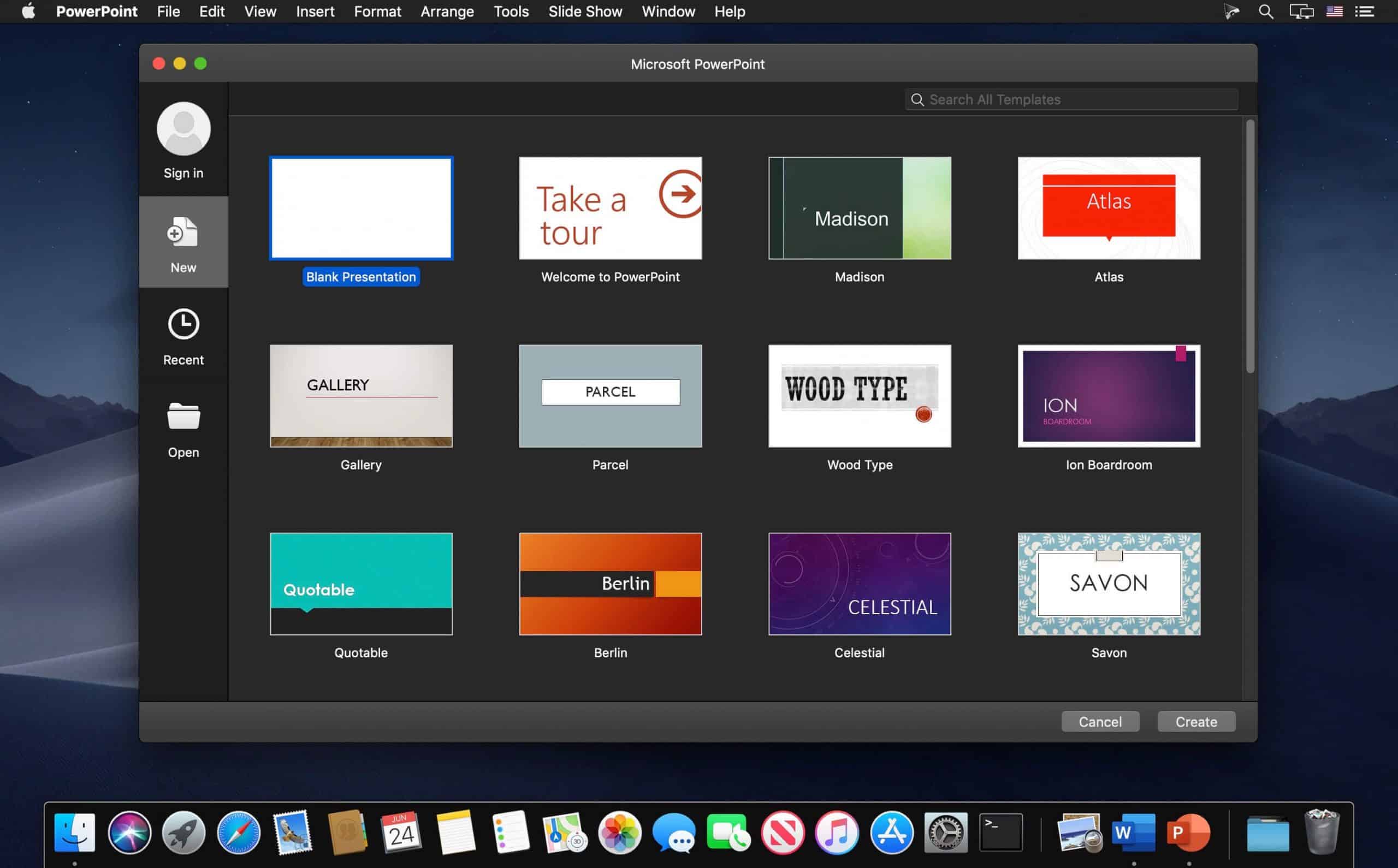 powerpoint presentation software for mac