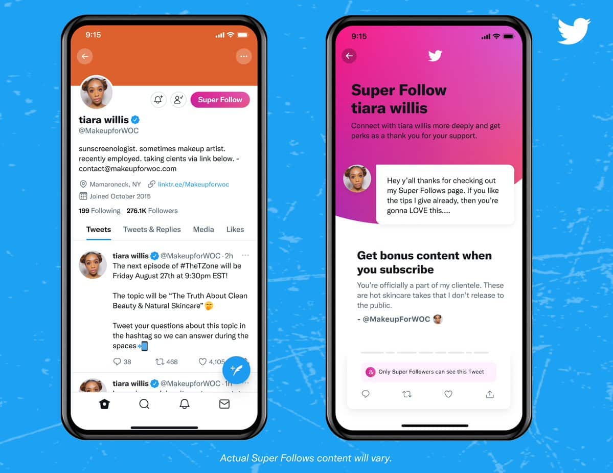 Twitter launches new Super Follow feature