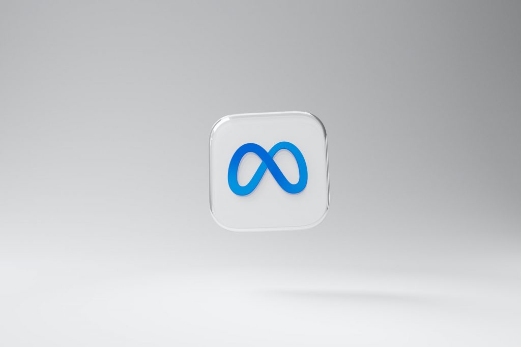 Floating Meta app icon