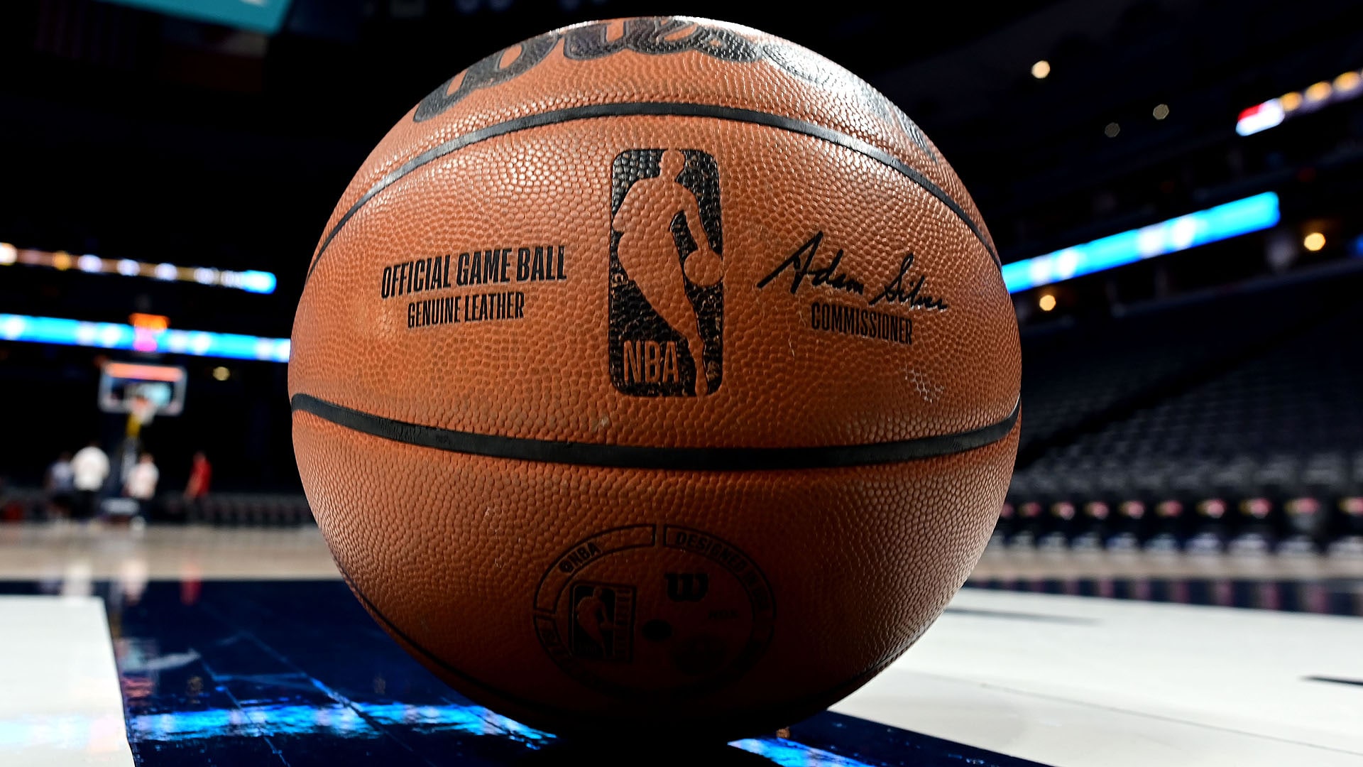 Nba Ball General View Iso 