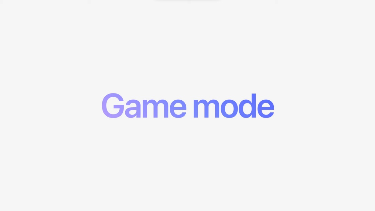 Game mode