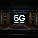 5G on screen | Steve Jobs Theater