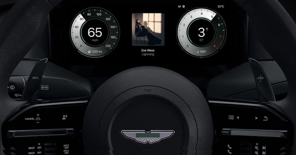 Next Generation CarPlay Aston Martin