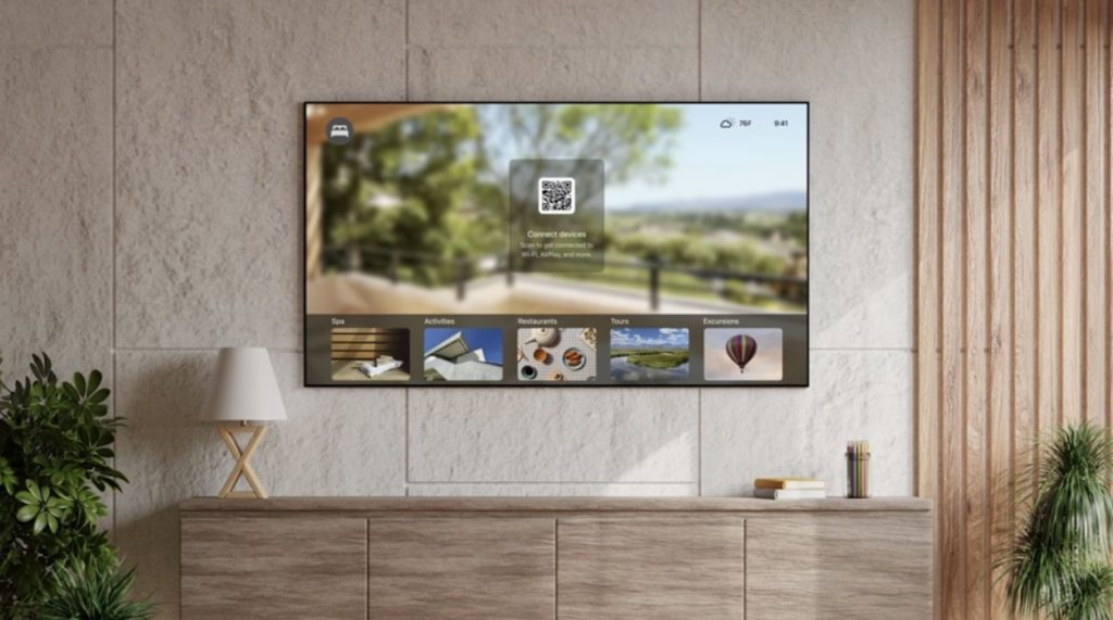 AirPlay to Hotel TVs