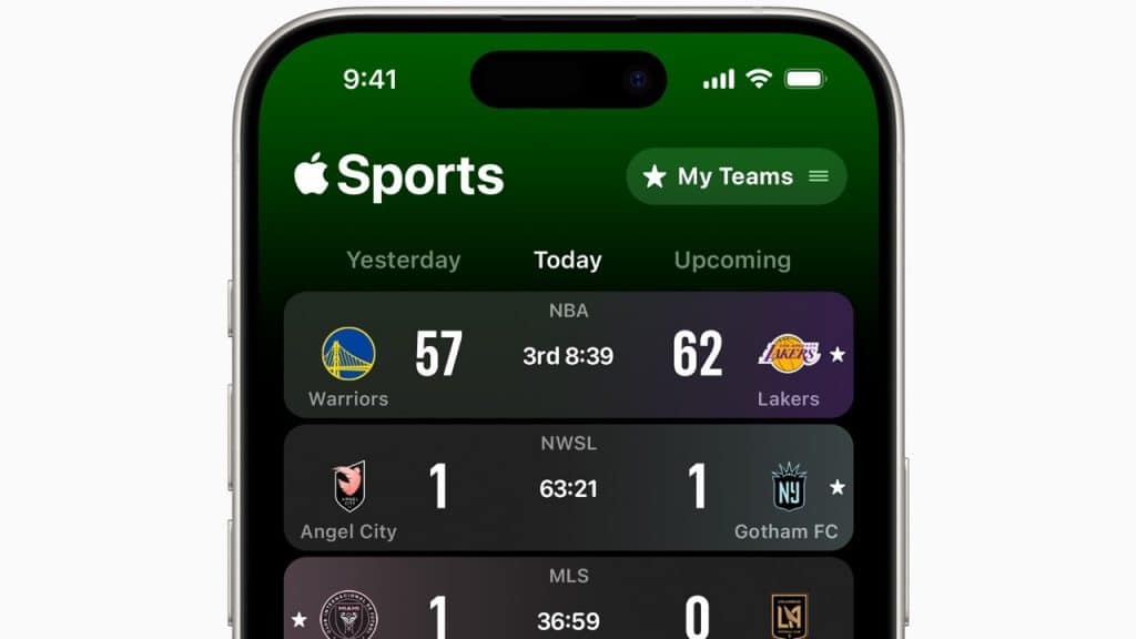 Apple Sports App