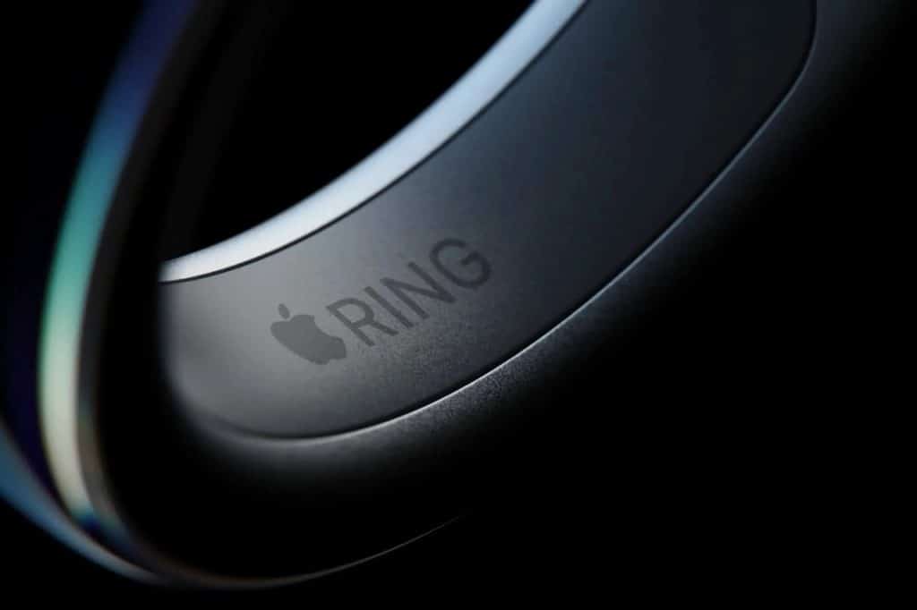 Apple Ring concept rendering showcasing a potential innovative wearable design.