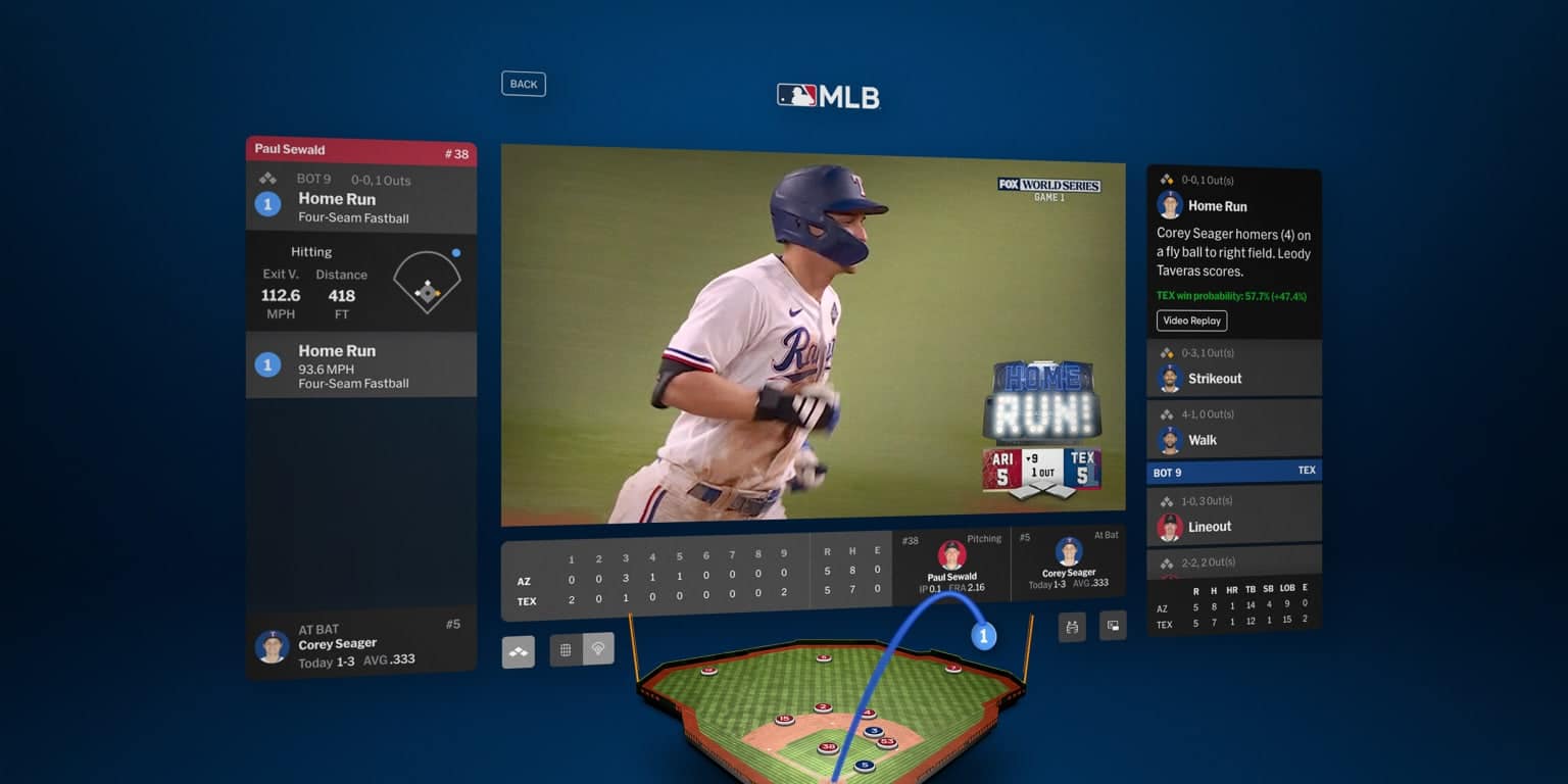 Apple Vision Pro Baseball