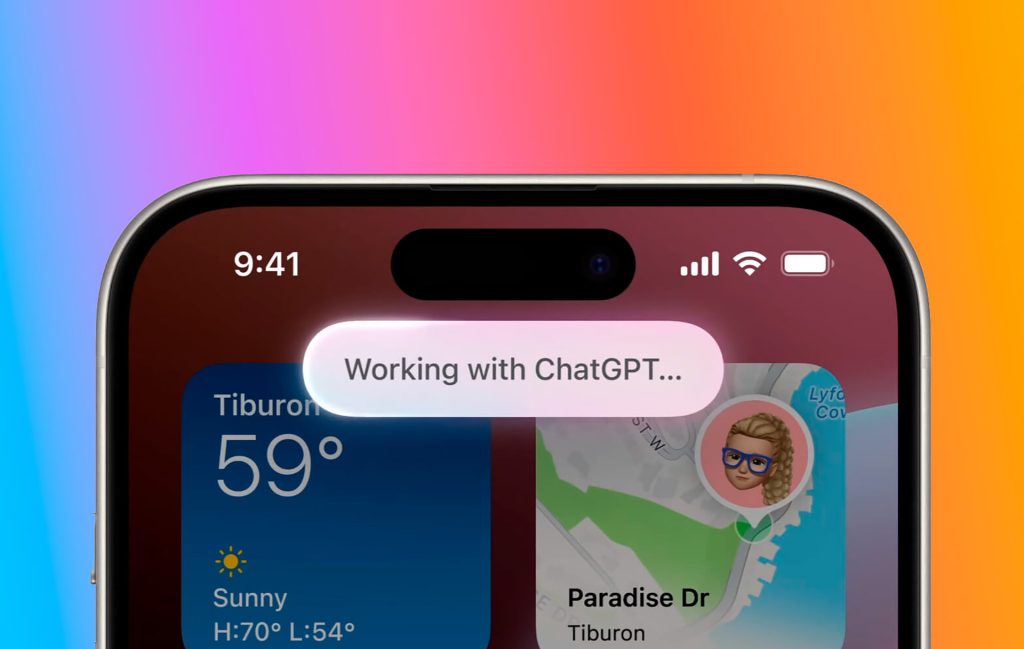 ChatGPT on iOS 18