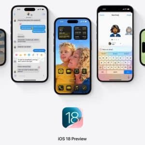 iPhone showcasing new iOS 18.2 beta 3 features including enhanced camera controls and writing tools.