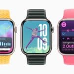 Apple Watch showcasing the latest watchOS 11.1 update interface and new features