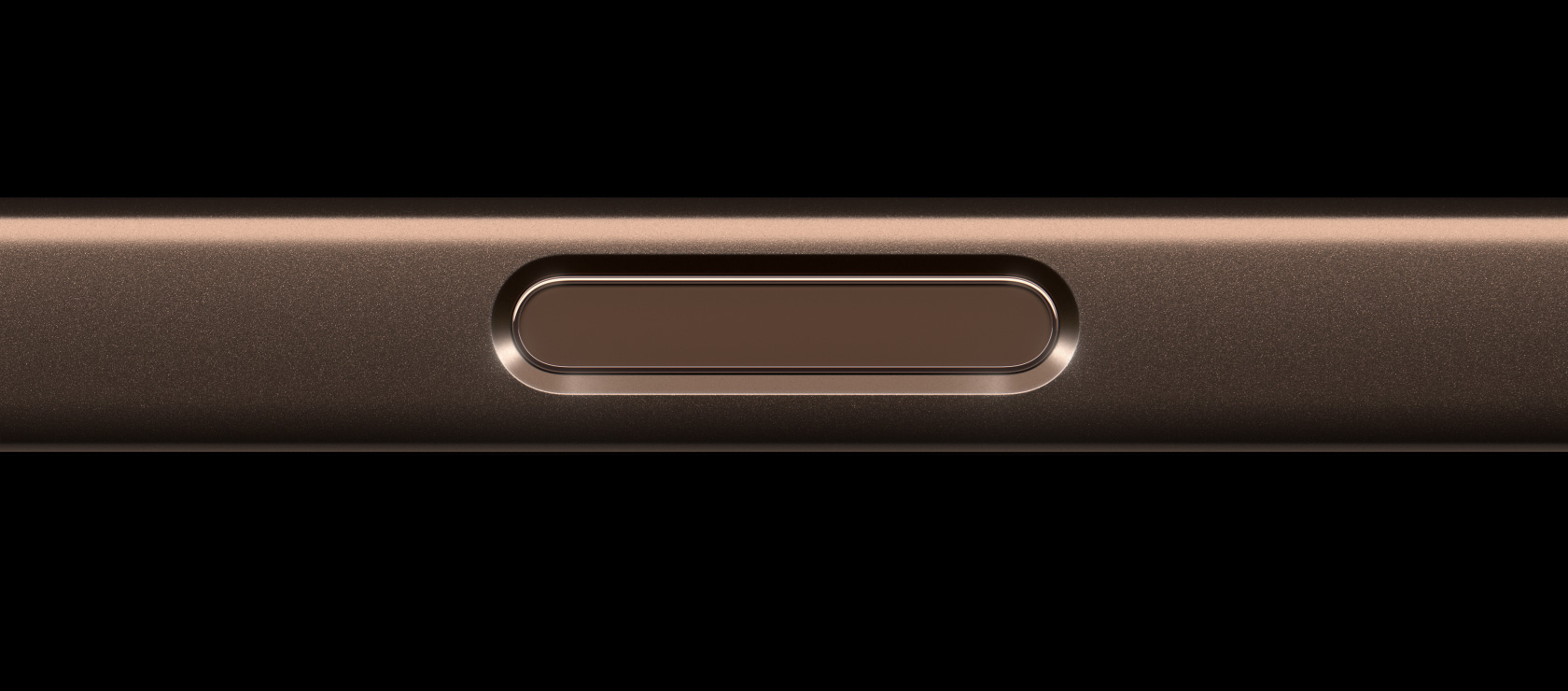 Close-up of the iPhone 16 showcasing the Camera Control button used for photography and video capture.