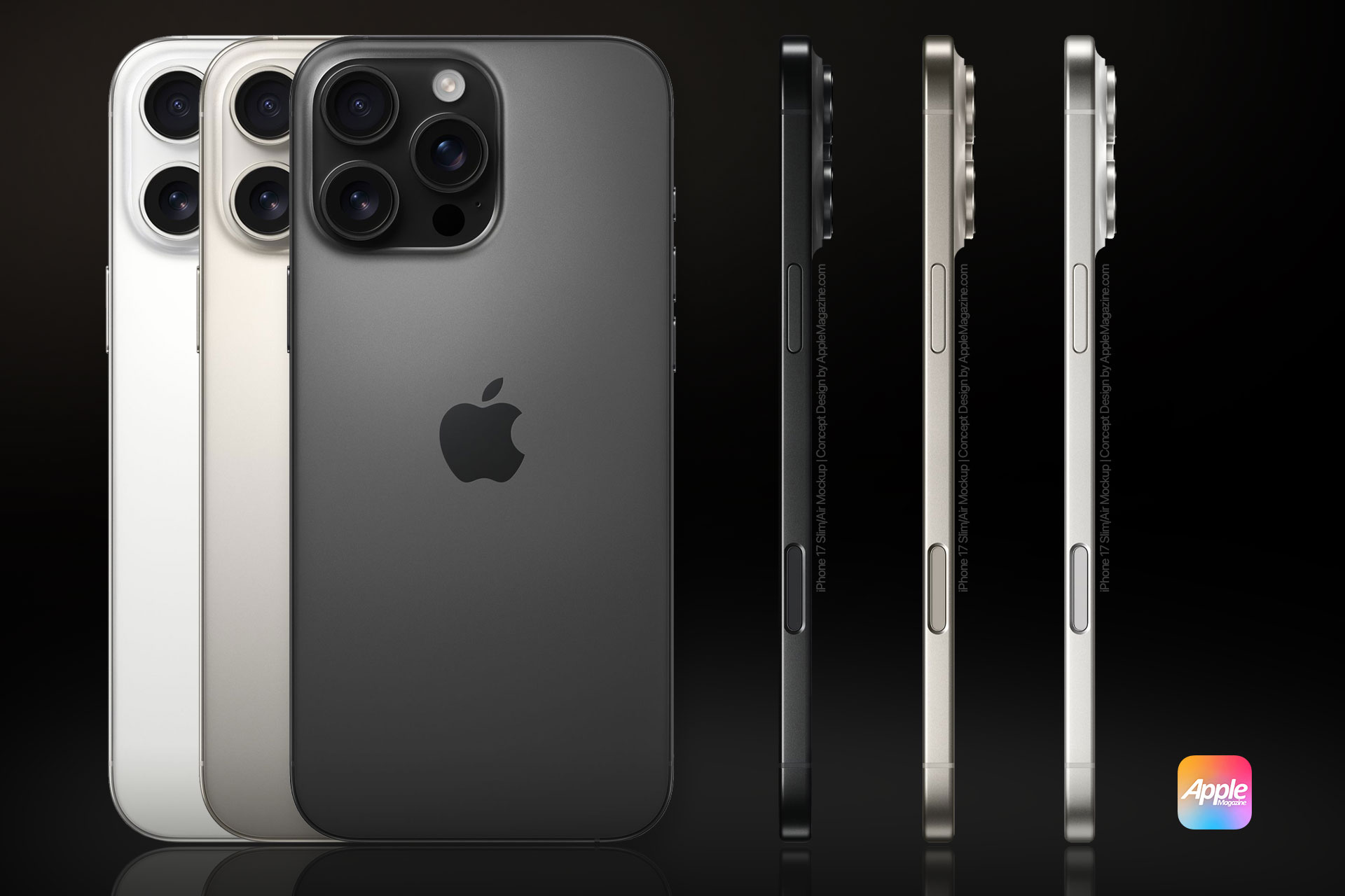 The rumored iPhone 17 Pro showcasing a titanium frame, advanced display, and enhanced camera system.