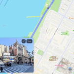 Apple Maps MICHELIN ratings interface on iPhone displaying a MICHELIN-starred restaurant in the U.S., showcasing expert ratings for dining and travel planning.