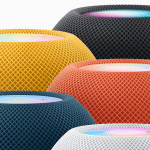 Compact HomePod mini 2 speaker in midnight color, showcasing Apple’s rumored 2025 design with Wi-Fi 6E and Proxima chip enhancements.