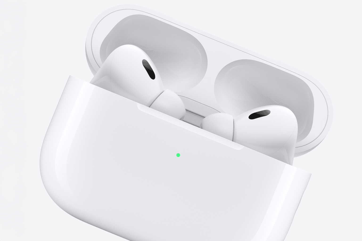 airpods pro 2 case beeping with green light