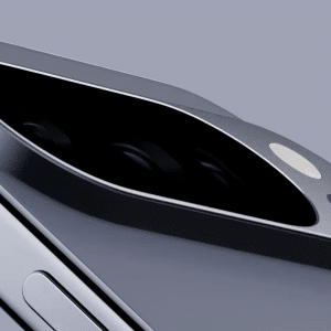 Close-up of a smartphone’s rear camera module, highlighting multiple lenses and an LED flash in a sleek metallic casing—perfect for Pixel users eager to explore new Android 16 features.