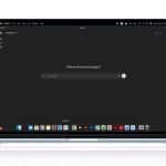 A MacBook laptop displaying a dark-themed ChatGPT window with the prompt "Where should we begin?" highlights the versatility of Web Apps. The dock below features various app icons, and the Apple logo appears in the top right corner.