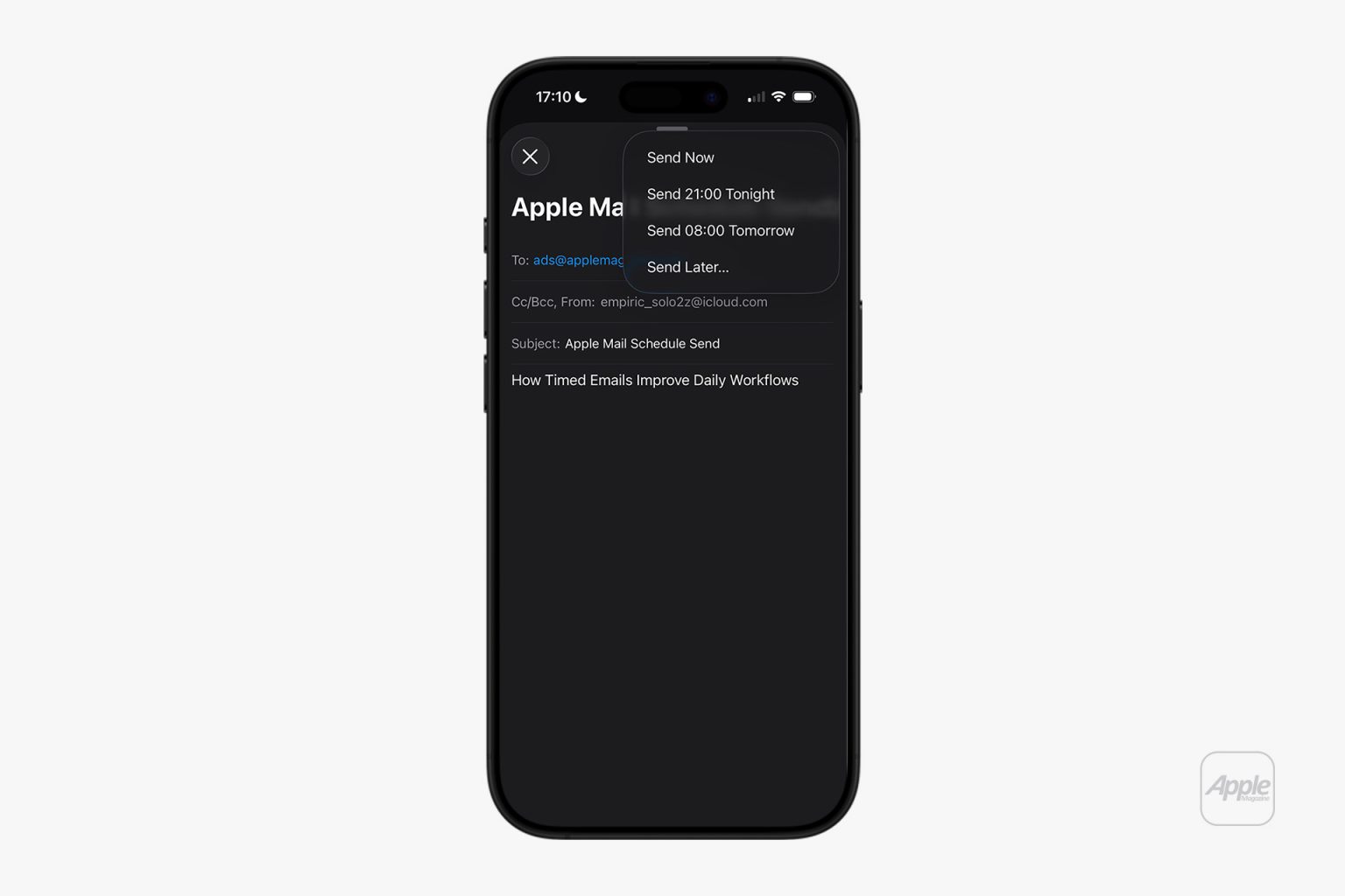 Apple Mail Schedule Send: How Timed Emails Improve Daily Workflows ...
