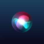 A glowing, multicolored orb with overlapping blue, green, and red light shapes floats on a dark blue gradient background, evoking a digital or futuristic interface—perfect for showcasing iOS 27 at WWDC26.