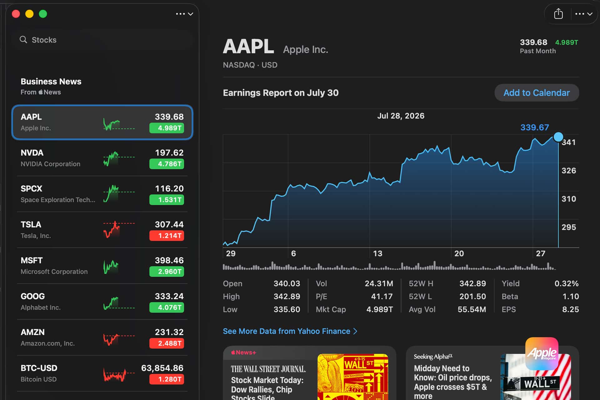 Apple Market Cap | AAPL crossed $5 trillion as its shares reclaimed the global crown from Nvidia ahead of fiscal third-quarter earnings.